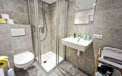 Wenns 113: Pavimentazione, Pavimento, Interior Design, Camera, Soffitto, Piastrella, Lavello, Idraulico, Hotel