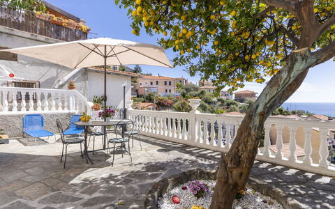 Il Giardino: Acqua, Costruzione, Nube, Pianta, Proprietà, Giorno, Cielo, Azzurro, Albero, Casa