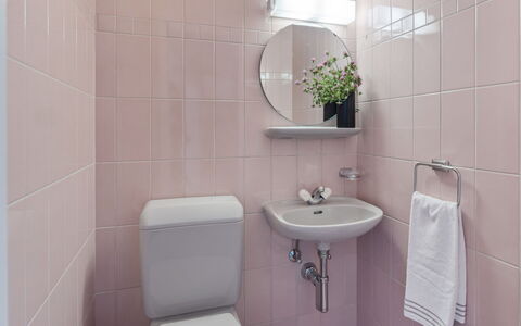 Porta: Pianta, Idraulico Fixture, Lavello, Rubinetto, Proprietà, Specchio, Lavandino Del Bagno, Bagno, Viola, Fiore