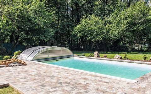 Kunějov: Piscina, Materiale Composito, Giardino, Tempo Libero, Calcestruzzo, Landscaping, Backyard, Mobili Da Esterno, Design, Flagstone