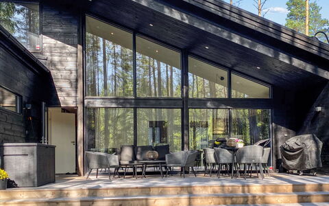 Villa Väiski: Legna, Villetta, Casa, Log Cabin, Legname, Raccordo, Latifoglie, Materiali Naturali, Edifici Giardino, Capanna