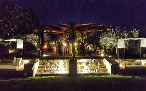 Casa Vacanze Paradiso: Pianta, Cielo, Albero, Erba, Paesaggio, Tempo Libero, Shade, Paesaggio Di Illuminazione, Prato, Evento