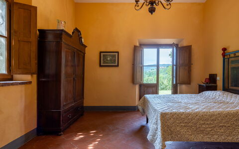 Villa Belvedere - Ambra: Mobilia, Interior Design, Pavimentazione, Camera, Soffitto, Pavimento, Camera Da Letto, Color Legno, Sedia, Telaio Del Letto
