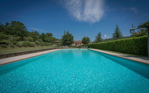 Fonte Nuova - Badia Agnano, Toscana: Acqua, Pianta, Cielo, Risorse Idriche, Giorno, Proprietà, Piscina, Natura, Nube, Azzurro