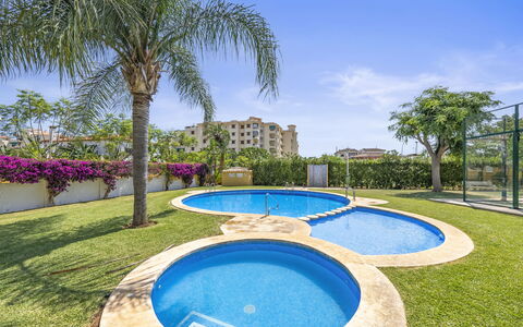 Dénia 487: Arbusto, Giardino, Shade, Prato, Mobili Da Esterno, Backyard, Landscaping, Cortile, Estate, Sedia