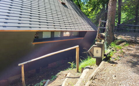 Bosco della Bella 6: Pianta, Costruzione, Finestra, Albero, Legna, Erba, Shade, Pendenza, Casa, Tinte E Ombre