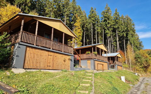 Lesní Plovárna B2: Pianta, Cielo, Costruzione, Albero, Legna, Lotto, Casa, Villetta, Finestra, Paesaggio Naturale