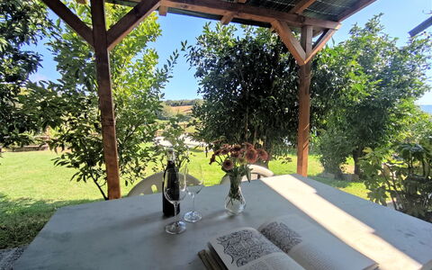 Country House: Proprietà, Cielo, Pianta, Costruzione, Shade, Architettura, Luce Del Sole, Albero, Linea, Casa