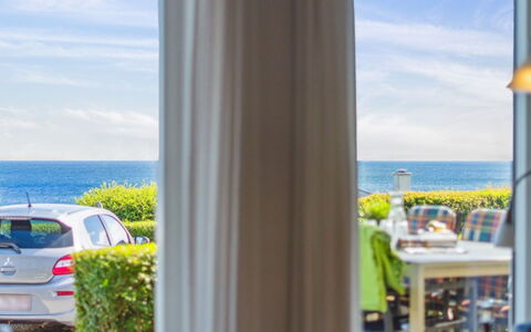 Helin - 100M from the Sea: Vegetazione, Arbusto, Primavera, Villetta, Giardino, Shade, Backyard, Cortile, Sedia
