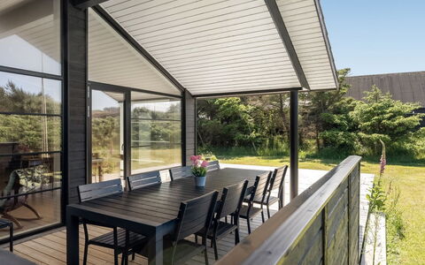 Annvy - 400M from the Sea: Legna, Portico, Deck, Materiale Composito, Shade, Porta, Soffitto, Latifoglie, Bicchiere, Struttura Esterna