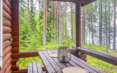 Itälahti: Legna, Villetta, Casa, Log Cabin, Legname, Raccordo, Latifoglie, Materiali Naturali, Edifici Giardino, Capanna