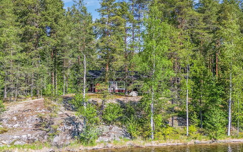 Itälahti: Legna, Villetta, Casa, Log Cabin, Legname, Raccordo, Latifoglie, Materiali Naturali, Edifici Giardino, Capanna