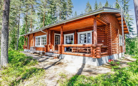 Itälahti: Legna, Villetta, Log Cabin, Larice, Woodland, Edifici Giardino, Raccordo, Latifoglie