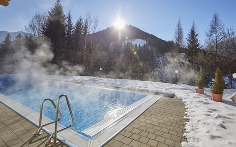 Viehhofen 100: Cielo, Acqua, Nube, Pianta, Piscina, Albero, Montagna, Casa, Paesaggio Naturale, Tempo Libero