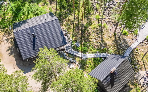Saimaanhelmi: Legna, Villetta, Casa, Log Cabin, Legname, Raccordo, Latifoglie, Materiali Naturali, Edifici Giardino, Capanna