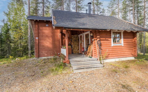 Kuukkelin Tupa 1: Legna, Villetta, Casa, Tetto, Log Cabin, Casa, Raccordo, Area Rurale, Capanna, Capannone