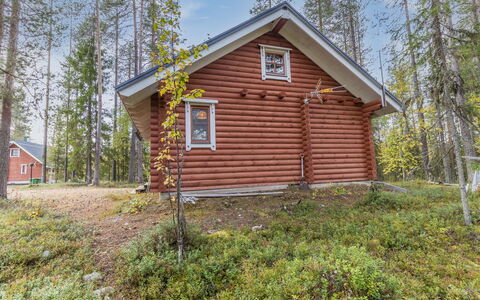 Kuukkelin Tupa 1: Legna, Villetta, Raccordo, Tetto, Log Cabin, Casa, Capannone, Larice, Edifici Giardino