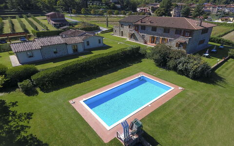 Villa Niccone: Costruzione, Proprietà, Pianta, Lotto, Piscina, Finestra, Architettura, Urban Design, Vegetazione, Erba