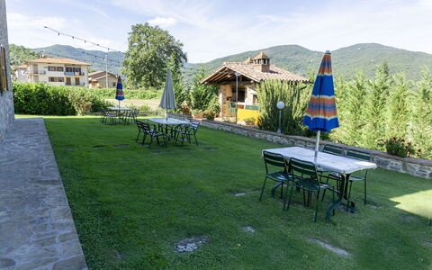 Villa Niccone: Pianta, Cielo, Nube, Proprietà, Tavolo, Mobilia, Natura, Tavolo Esterno, Albero, Mobili Da Esterno