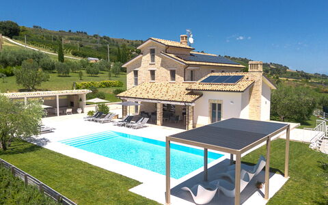 Villa Aso: Piscina, Casa, Estate, Ricorrere, Agriturismo, Villa, Tempo Libero, Portico, Terrazza, Dimora