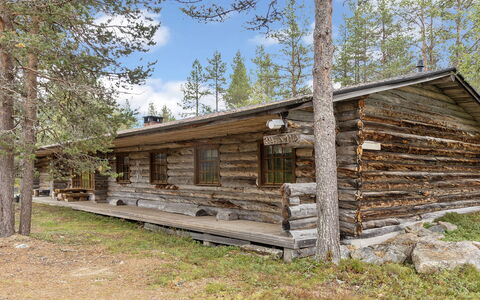 Raahenmaja: Legna, Villetta, Casa, Log Cabin, Legname, Raccordo, Latifoglie, Materiali Naturali, Edifici Giardino, Capanna