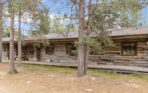 Raahenmaja: Legna, Villetta, Casa, Log Cabin, Legname, Raccordo, Latifoglie, Materiali Naturali, Edifici Giardino, Capanna