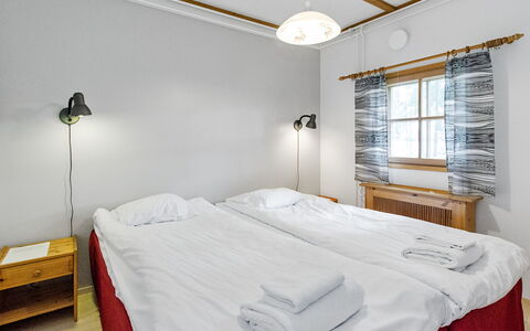 Kulta-Käkönen 3 by Bomba: Letto, Mobilia, Camera Da Letto, Interior Design, Bedding, Lenzuolo, Pavimentazione, Legna, Pavimento, Camera
