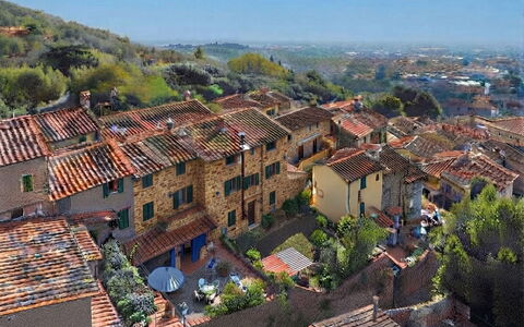 La Casa del Fale di Collodi: Parete, Zona Residenziale, Tetto, Casa, Quartiere, Cittadina, Paesaggio, Architettura, Casa, Area Rurale