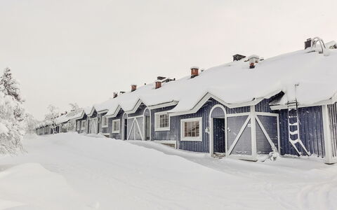Sinitaivas: Legna, Neve, Inverno, Villetta, Congelamento, Casa, Log Cabin, Larice, Raccordo