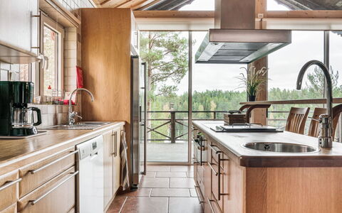 Nedre Gärdsjö: Lavandino Della Cucina, Cabinetry, Proprietà, Controsoffitto, Lavello, Pianta, Costruzione, Rubinetto, Finestra, Cucina