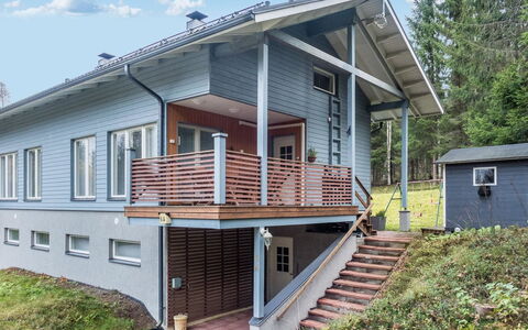 Vuokatin Tähti: Legna, Casa, Casa, Villetta, Raccordo, Tetto, Portico, Le Scale, Porta, Pendenza