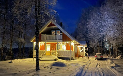 Casa Rantapirtti: Legna, Villetta, Casa, Log Cabin, Legname, Raccordo, Latifoglie, Materiali Naturali, Edifici Giardino, Capanna