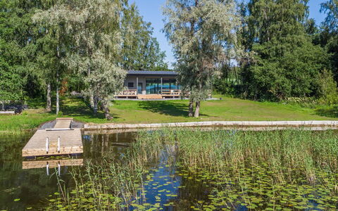 Villa Aura: Legna, Villetta, Casa, Log Cabin, Legname, Raccordo, Latifoglie, Materiali Naturali, Edifici Giardino, Capanna