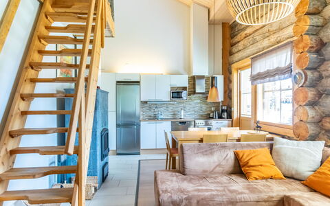 Nilikuru F15: Legna, Neve, Inverno, Villetta, Congelamento, Casa, Log Cabin, Larice, Raccordo