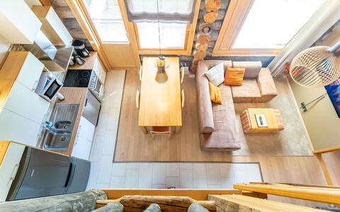 Nilikuru F15: Legna, Neve, Inverno, Villetta, Congelamento, Casa, Log Cabin, Larice, Raccordo