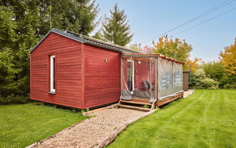 Pod Liščím Kopcem 2+2: Legna, Tetto, Raccordo, Villetta, Casa, Capannone, Edifici Giardino, Porta, Giardino, Cortile