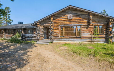 Kiilopään Maja: Legna, Neve, Inverno, Villetta, Congelamento, Casa, Log Cabin, Larice, Raccordo