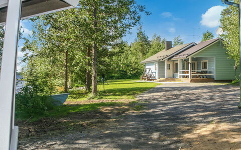 Onnimökki: Legna, Villetta, Casa, Log Cabin, Legname, Raccordo, Latifoglie, Materiali Naturali, Edifici Giardino, Capanna
