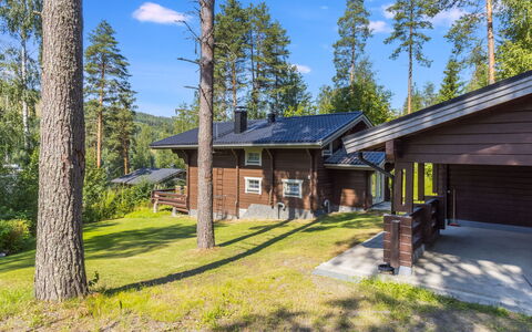 Tahkon Käkikello: Legna, Villetta, Casa, Log Cabin, Legname, Raccordo, Latifoglie, Materiali Naturali, Edifici Giardino, Capanna