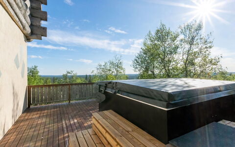 Uuvana: Legna, Neve, Inverno, Villetta, Congelamento, Casa, Log Cabin, Larice, Raccordo