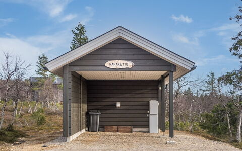Napakettu: Legna, Villetta, Log Cabin, Foresta, Capannone, Edifici Giardino, Larice, Woodland, Color Legno