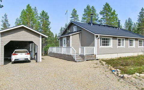 Naava a: Legna, Neve, Inverno, Villetta, Congelamento, Casa, Log Cabin, Larice, Raccordo