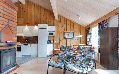 Naava a: Legna, Neve, Inverno, Villetta, Congelamento, Casa, Log Cabin, Larice, Raccordo