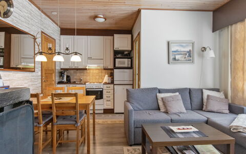 Siularinne B 8: Mobilia, Pavimentazione, Interior Design, Legna, Pavimento, Soffitto, Camera, Divano, Pavimento In Legno, Soggiorno