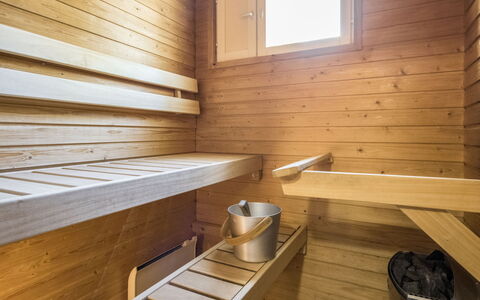 Outapailakka K 16: Legna, Villetta, Log Cabin, Foresta, Capannone, Edifici Giardino, Larice, Woodland, Color Legno