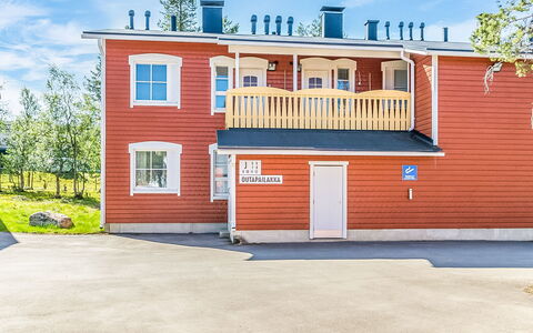Outapailakka J 9: Legna, Neve, Inverno, Villetta, Congelamento, Casa, Log Cabin, Larice, Raccordo