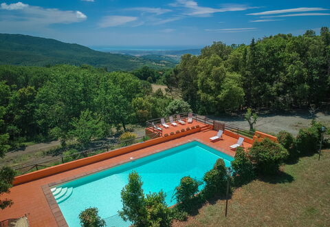 Tenuta De Paoli - Chianni, Pool, Wifi, Privacy, To: Acqua, Nube, Pianta, Cielo, Piscina, Natura, Azzurro, Paesaggio Naturale, Albero, Tempo Libero