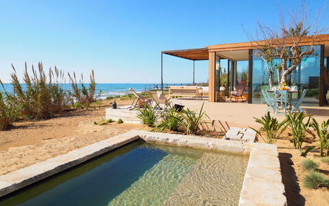 Casa Ninfa - Ispica, Sicilia: Acqua, Cielo, Pianta, Proprietà, Azzurro, Architettura, Shade, Tempo Libero, Costruzione, Paesaggio