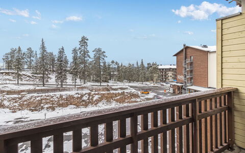 Rukachalet 2407: Zona Residenziale, Appartamento, Inverno, Congelamento, Neve, Condominio, Balcone, Pine Famiglia