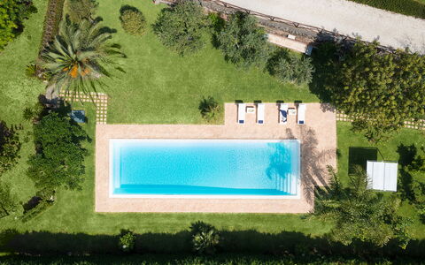 Oasi Verde - Santa Maria La Stella, Sicilia: Pianta, Acqua, Costruzione, Azzurro, Rettangolo, Piscina, Vegetazione, Lotto, Urban Design, Corpo D'Acqua